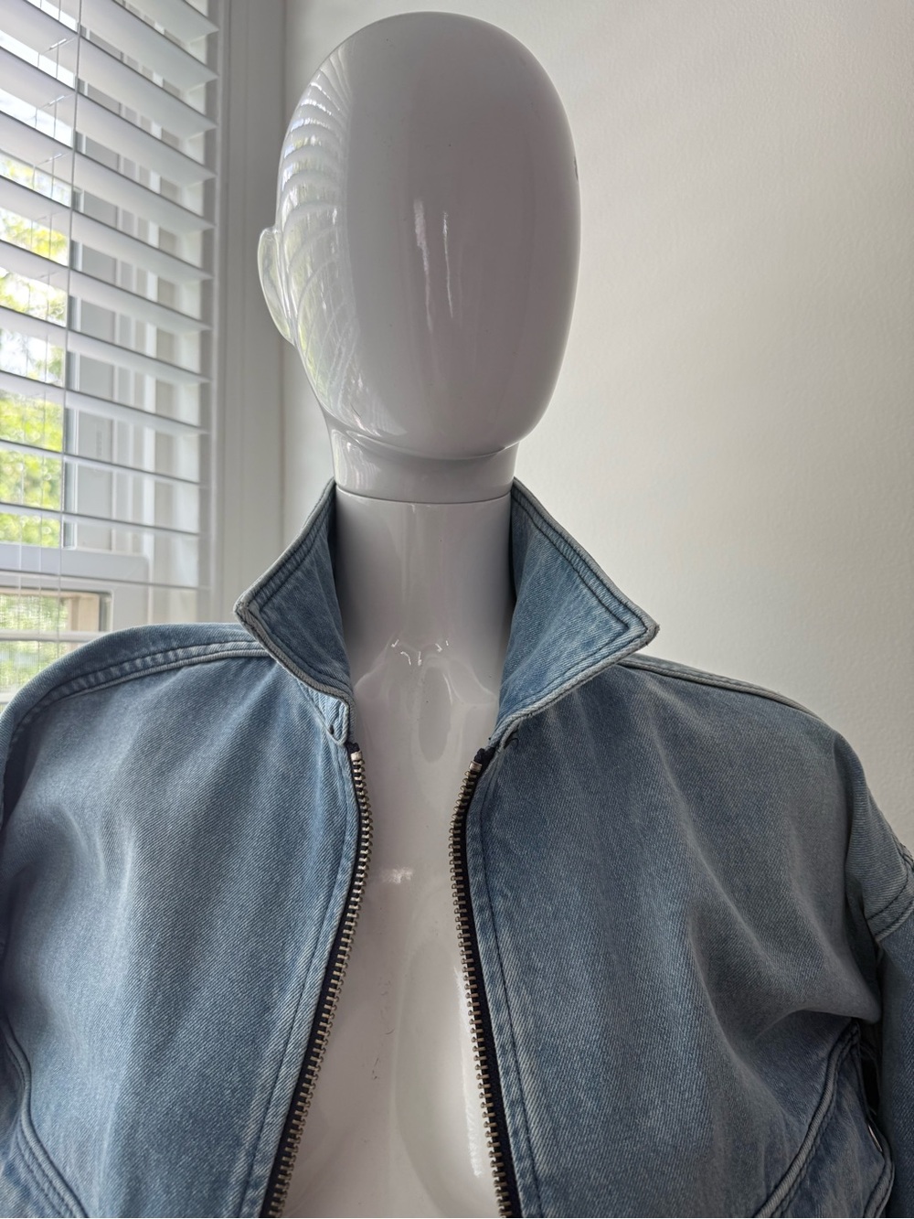 The Kooples Light Blue Denim Jacket - Picture 8 of 10